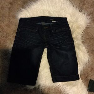 William Rast long jean shorts 28
